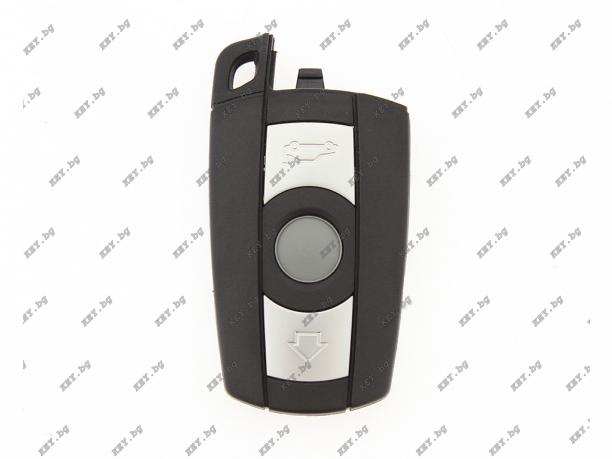 Празна кутийка KEY за смарт ключ BMW 5-та серия с капаче за батерия от key.bg